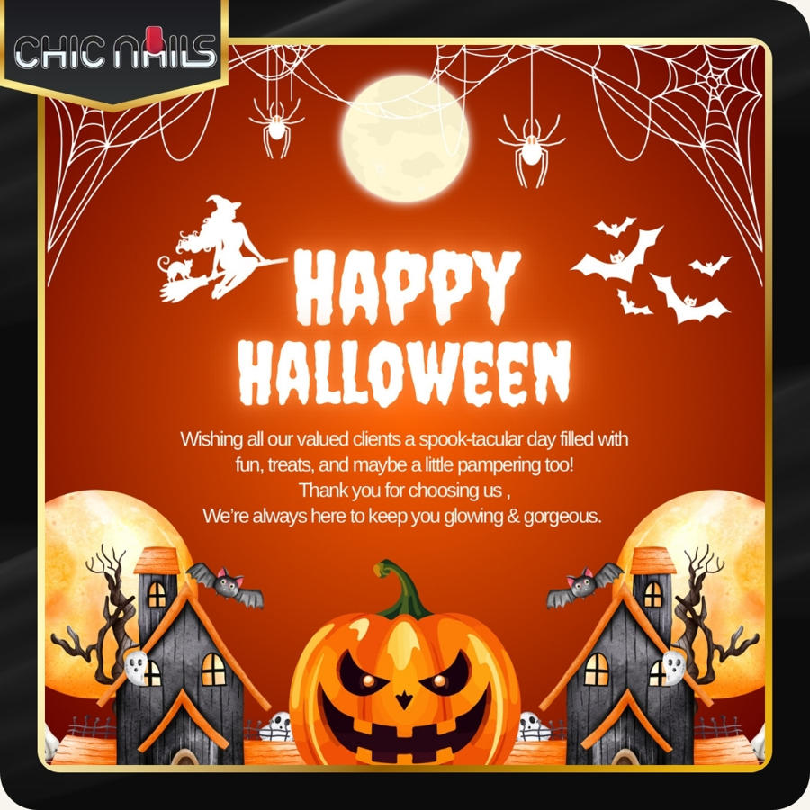 Halloween nail design